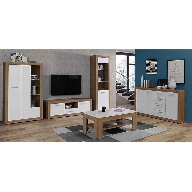 Vitrin 2D Baccio BCCV521 Tölgy Riviera