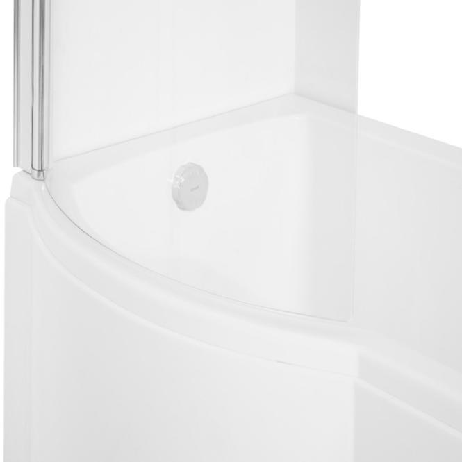 kád Inspiro 170/70  L + kádparaván