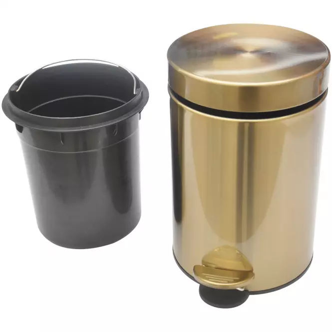 Szemetes kuka FTC001B-3L gold