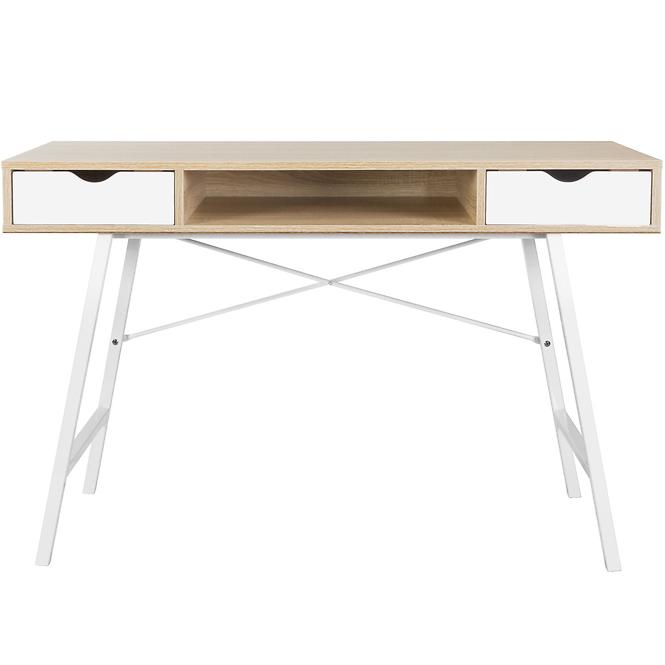 Íróasztal Nordic sonoma/fehér,2