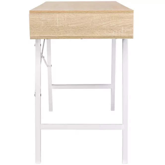 Íróasztal Nordic sonoma/fehér