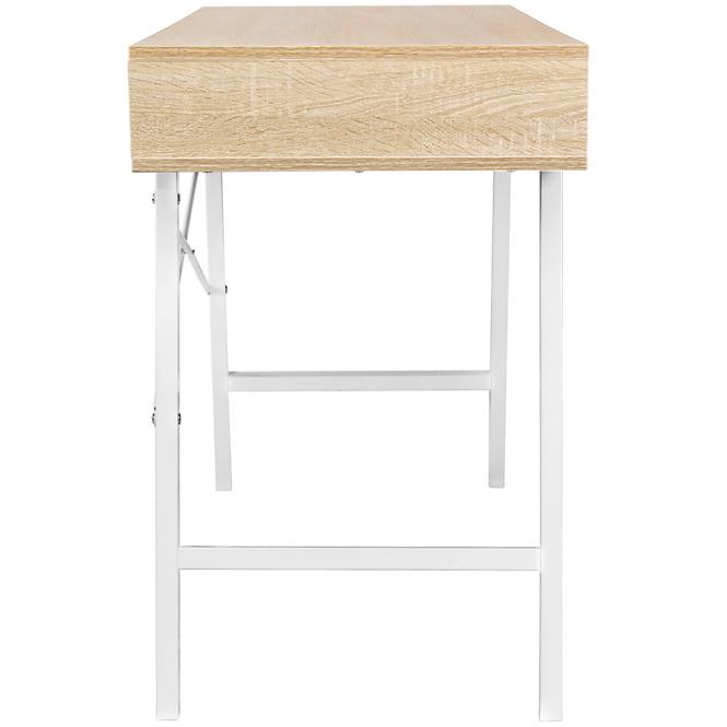 Íróasztal Nordic sonoma/fehér