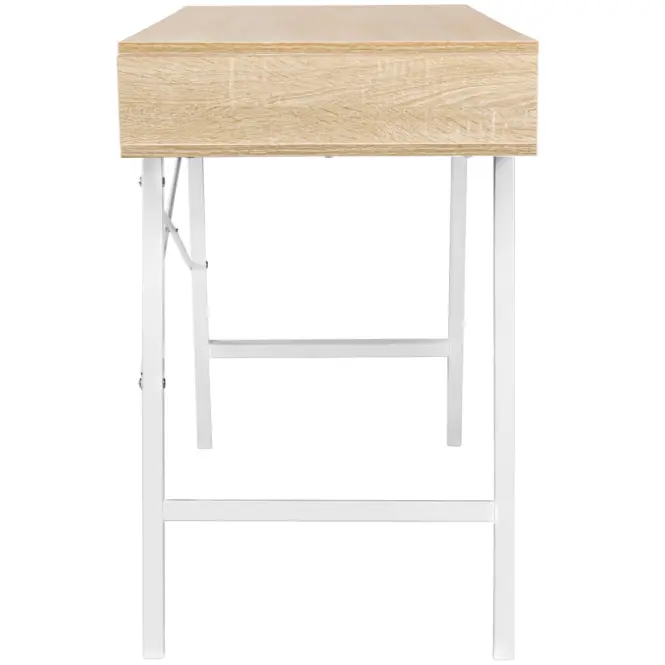 Íróasztal Nordic sonoma/fehér,4