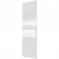 Ajtó Quantum D14RU/2D white super mat