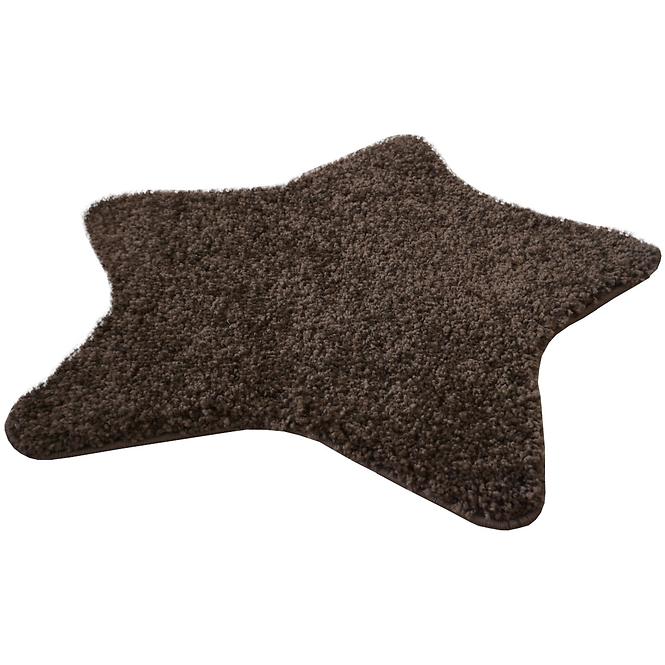 Szőnyeg Shaggy Enjoy 0,8/0,8 star shape 4304