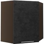 Konyhaszekrény Malmo Ares black W10/60  lava