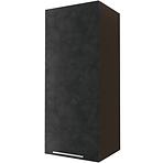 Konyhaszekrény Malmo Ares black W4/40  lava
