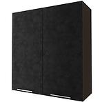 Konyhaszekrény Malmo Ares black W4/90  lava