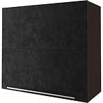 Konyhaszekrény Malmo Ares black W8B/80 HK AVENTOS  lava