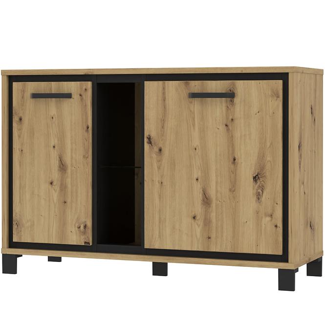 Komód L Trondheim 2D TDHK232L Tölgy Aristan,3