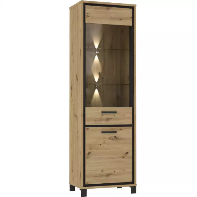 Vitrin L/P Trondheim 2D TDHV712 Tölgy Artisan