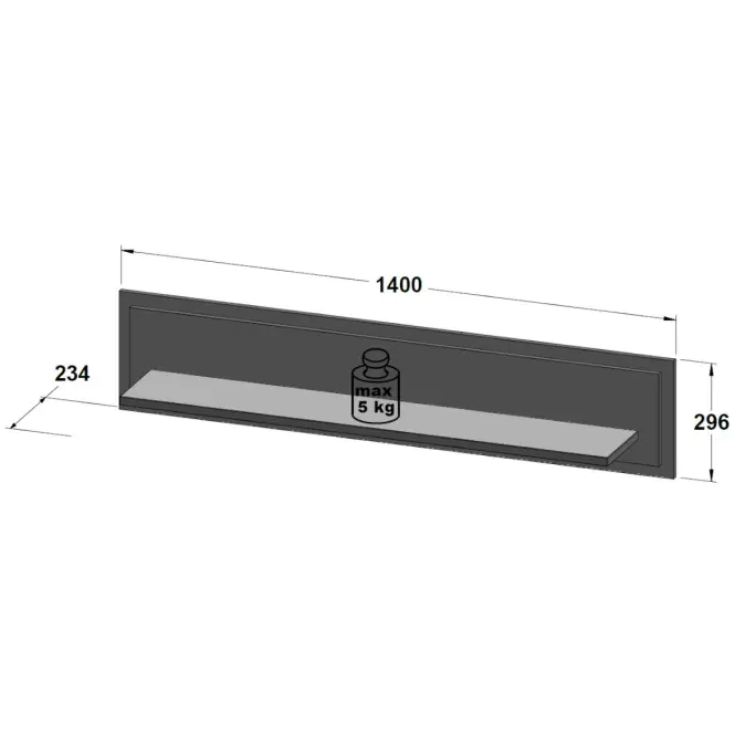 Falipolc Trondheim TDHB11 Tölgy Artisan,2
