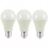 Izzó LED A60 10W E27 800LM 2700K (3-PACK)