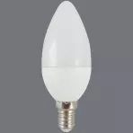 Izzó LED C35 6W E14 480LM 2700K (3-PACK)