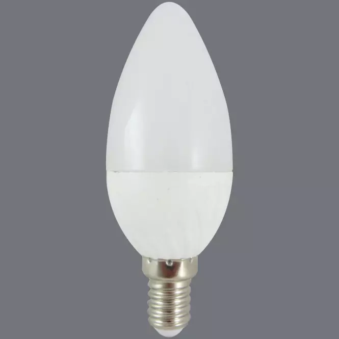 Izzó LED C35 6W E14 480LM 2700K (3-PACK)