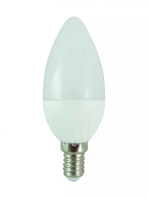 Izzó LED C35 6W E14 480LM 2700K (3-PACK)
