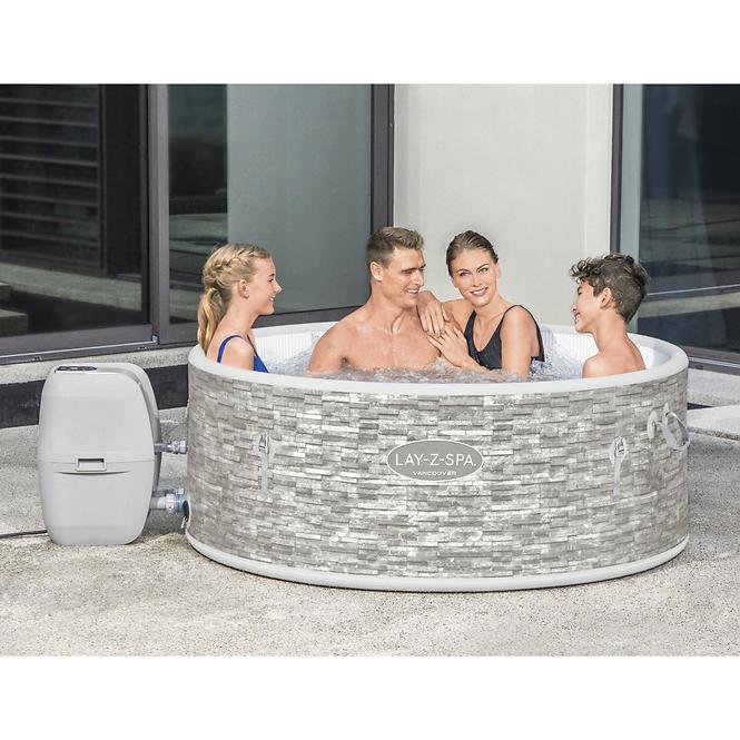 Hidromasszázs medence SPA Vancouver airjet plus 60027 Wifi Bestway Smart Hub™