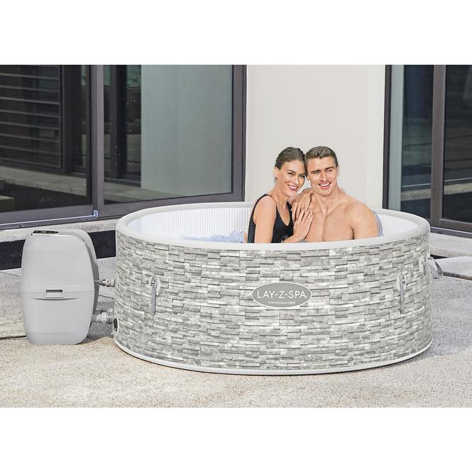 Hidromasszázs medence SPA Vancouver airjet plus 60027 Wifi Bestway Smart Hub™