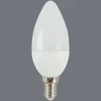 Izzó LED C35 6W E14 515LM 4200K (3-PACK)