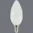 Izzó LED C35 6W E14 535LM 6500K (3-PACK)
