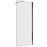 Zuhanyfal WALK-IN Soft 120x195 króm profil