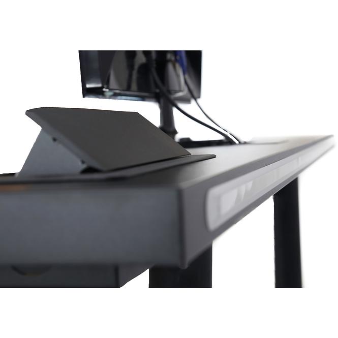 Asztal gamerek számára 136x66x28 Model 1 fekete Top