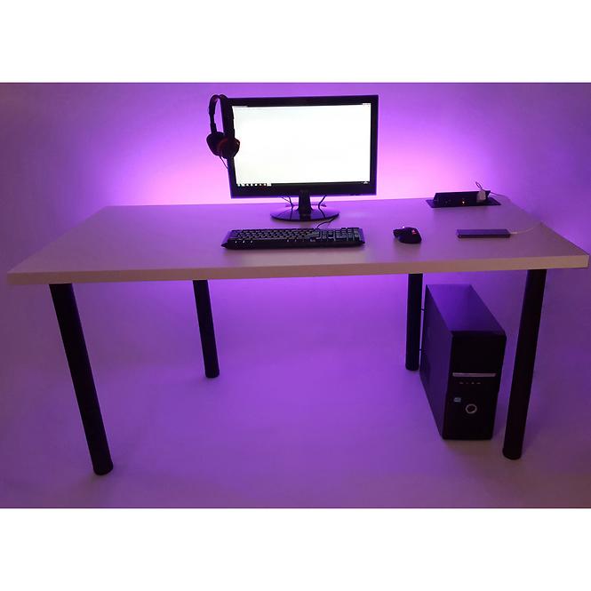 Asztal gamerek számára 160x80x36 Model 2 fehér Top