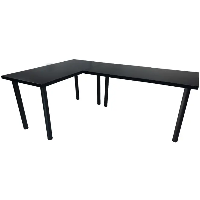 Asztal gamerek számára 2x 136x66x18 Model 0 fekete Low