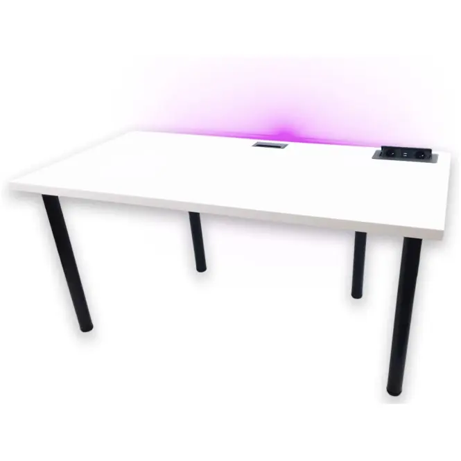 Asztal gamerek számára 160x80x36 Model 3 fehér Top