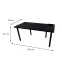 Asztal gamerek számára 160x80x36 Model 3 fekete Top,2