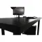 Asztal gamerek számára 160x80x36 Model 3 fekete Top,4