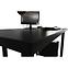 Asztal gamerek számára 160x80x36 Model 3 fekete Top,4