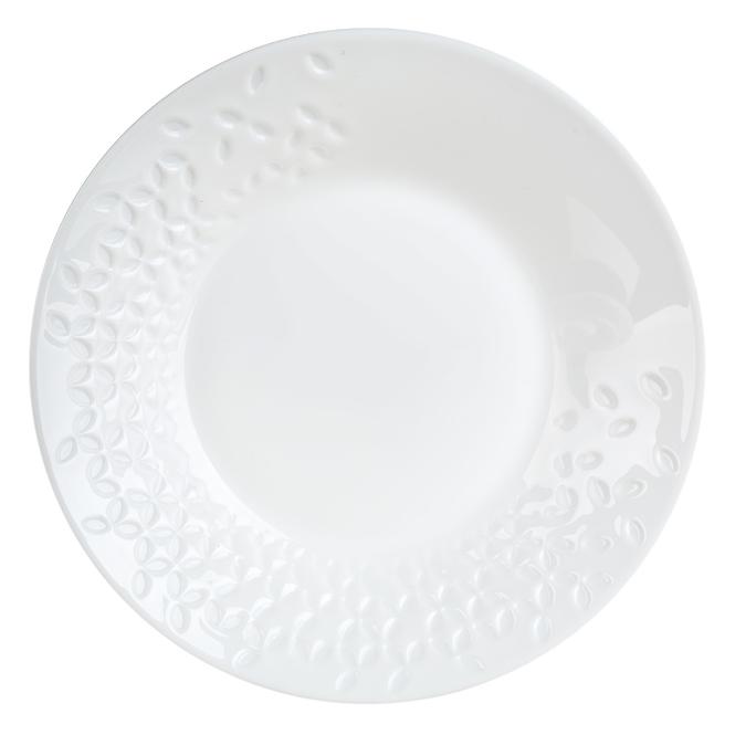 Mély üveg tányér 23cm nordic