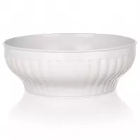 Salátatál 24cm fehér