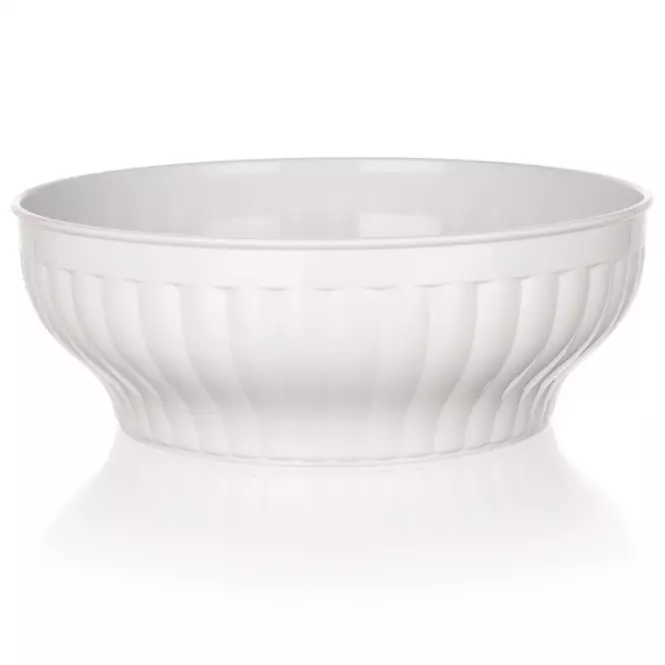 Salátatál 24cm fehér