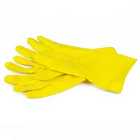 Latex kesztyű takarításra xl sárga