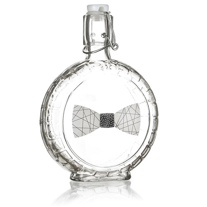 Üveg likőrre Bow tie 400 ml