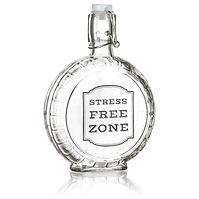 Üveg likőrre stress free zone 400ml