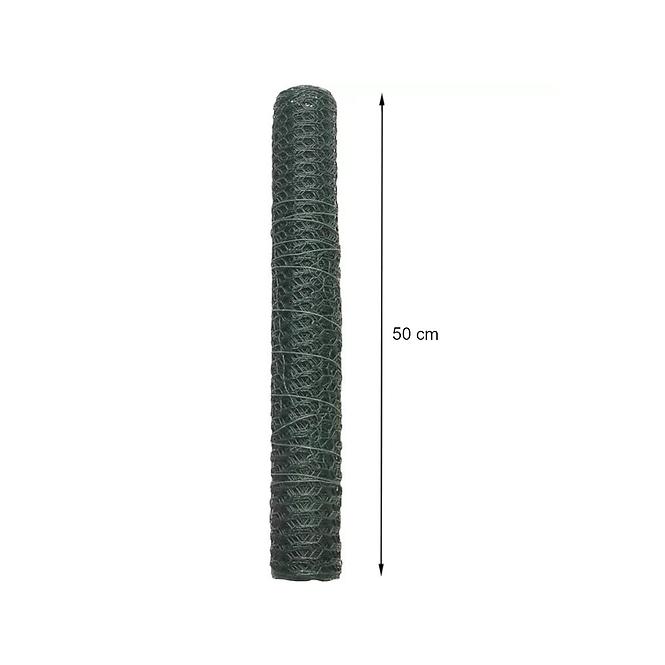 Hatszögletű háló 13x500mm 0,90mm 5m zöld