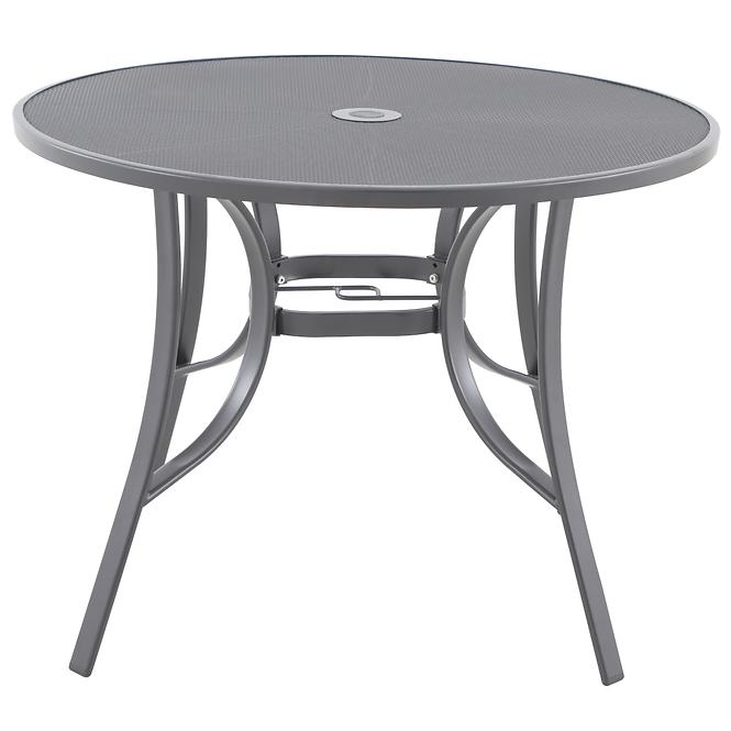 Asztal Round fém Sven 100x71cm