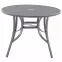 Asztal Round fém Sven 100x71cm,4