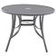 Asztal Round fém Sven 100x71cm,4