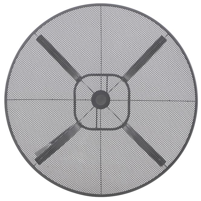 Asztal Round fém Sven 100x71cm