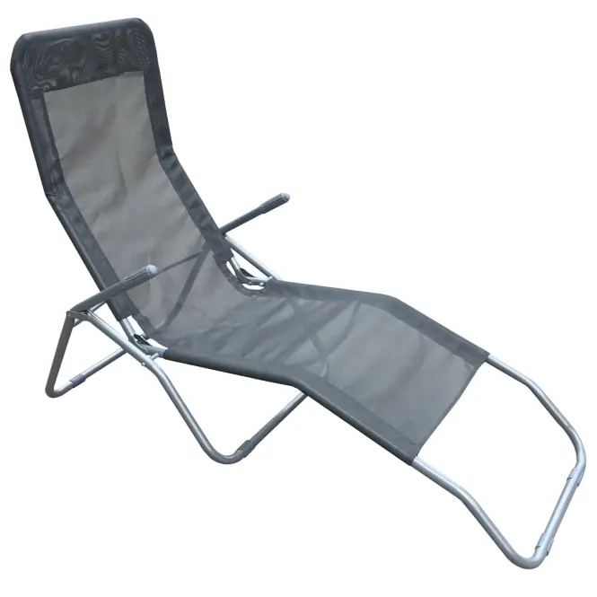 Kerti nyugágy D-054 szürke