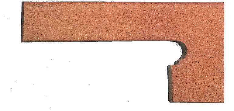 Csempe Lábazatok Zanq Teka prawy 39/20