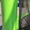 Kerti trambulin COMFORT étrával 427cm zöld,10