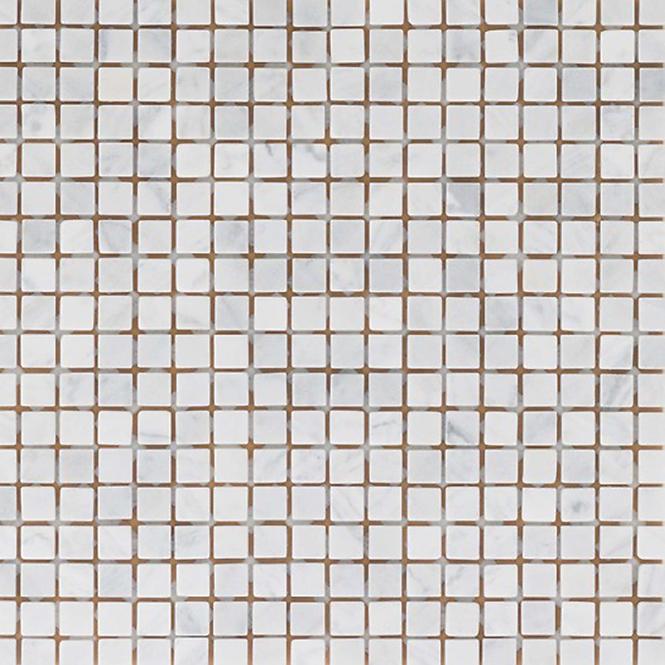 Csempe Mozaik 41343 Marmor White Wave 30,5/30,5