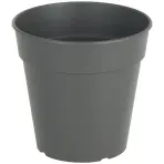 Virágcserép MADAGASCAR 15 cm antracit