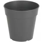 Virágcserép MADAGASCAR 23 cm antracit