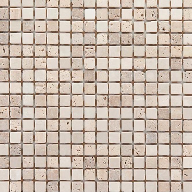 Csempe Mozaik TRAVERTINO BEIGE MIX 30,5X30,5,2